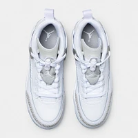 Jordan Spizike Low GS White / Neutral Grey - Metallic Silver