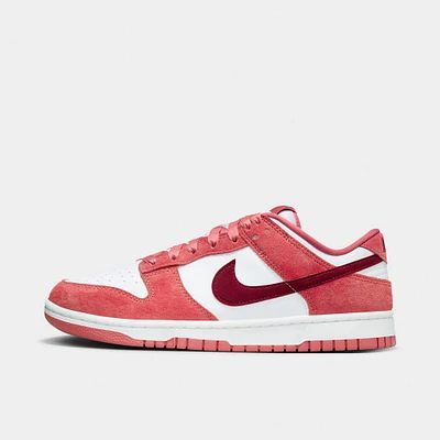 Nike Women's Dunk Low Valentine's Day White / Team Red - Adobe