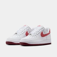 Nike Women's Air Force 1 '07 White / Adobe - Team Red