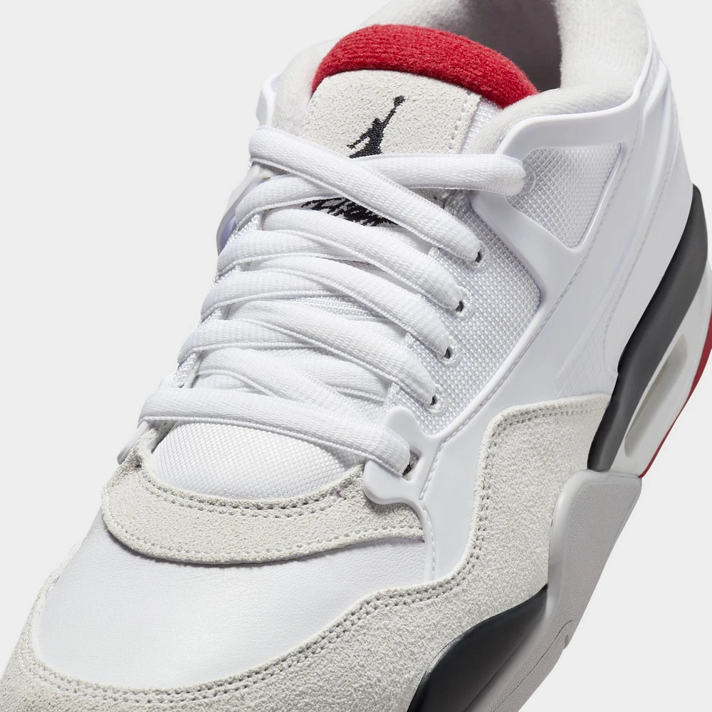 Jordan 4 RM White / Varsity Red - Black