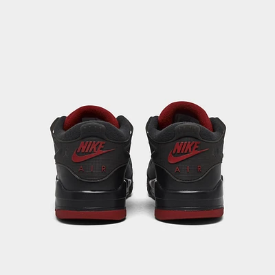 Jordan 4 RM Black / Varsity Red - Anthracite