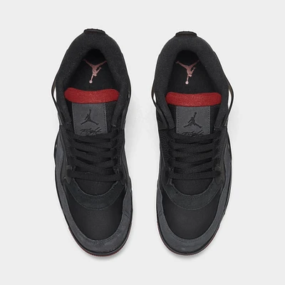 Jordan 4 RM Black / Varsity Red - Anthracite