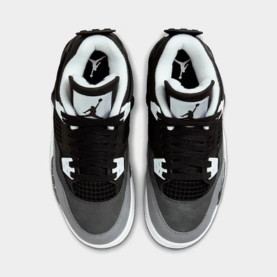 Jordan 4 Retro GS Black / White - Anthracite