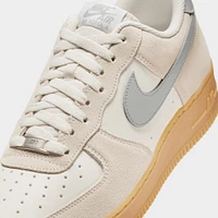 Nike Air Force 1 '07 LV8 ESS+ Phantom / Light Smoke Grey - Gum Yellow