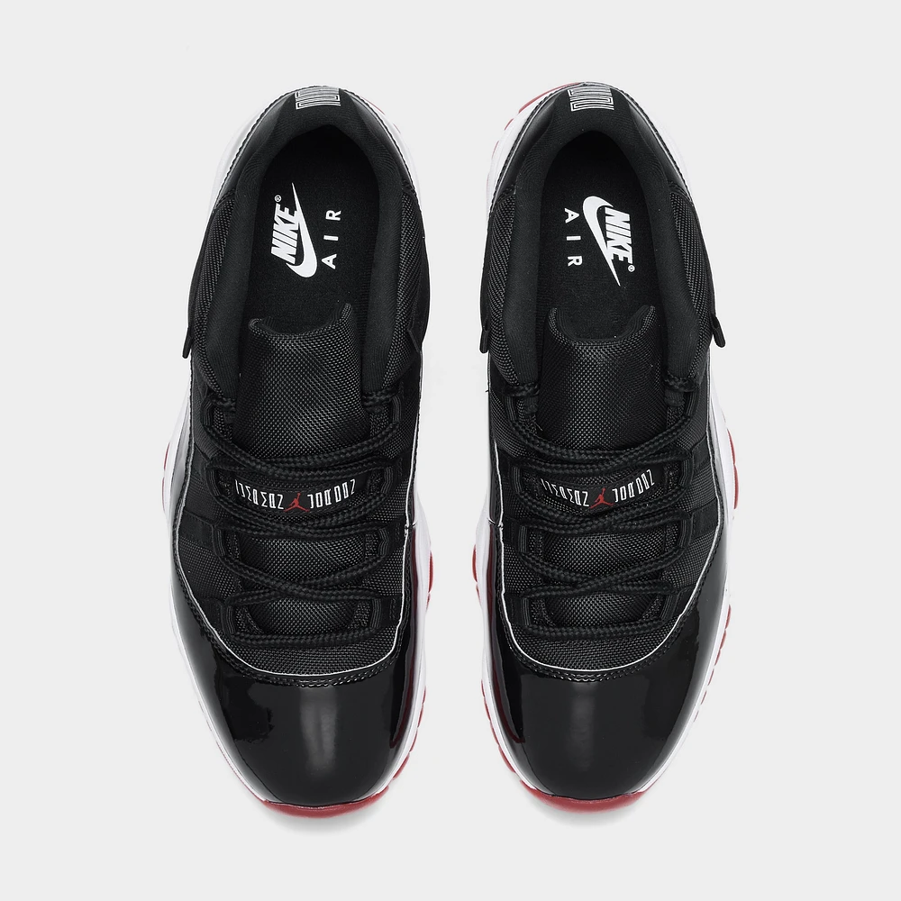Jordan 11 Retro Low Black / Varsity Red - White