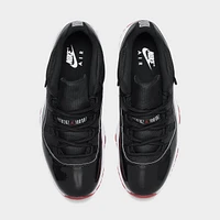 Jordan 11 Retro Low Black / Varsity Red - White