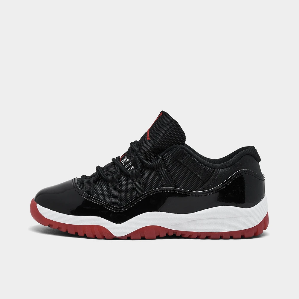 Jordan 11 Retro Low PS Black / Varsity Red - White