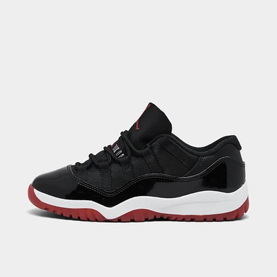 Jordan 11 Retro Low PS Black / Varsity Red - White