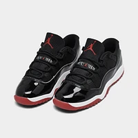 Jordan 11 Retro Low PS Black / Varsity Red - White