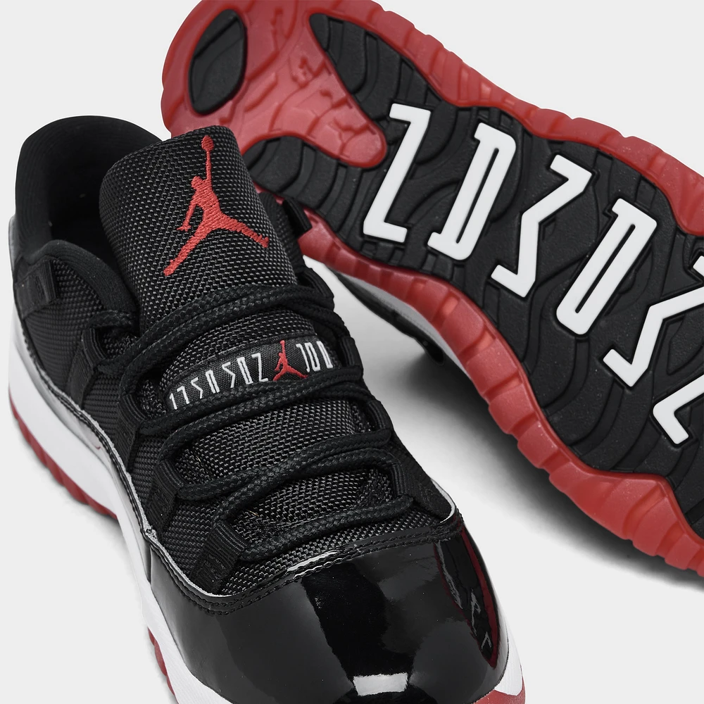 Jordan 11 Retro Low PS Black / Varsity Red - White