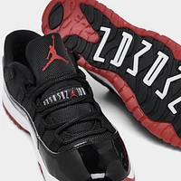 Jordan 11 Retro Low PS Black / Varsity Red - White