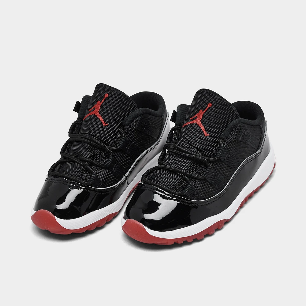 Jordan 11 Retro Low TD Black / Varsity Red - White