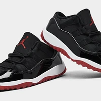 Jordan 11 Retro Low TD Black / Varsity Red - White