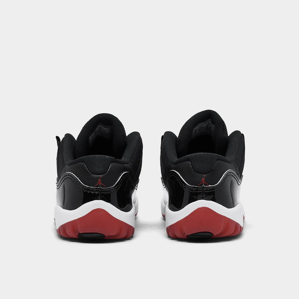 Jordan 11 Retro Low TD Black / Varsity Red - White