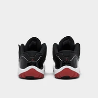 Jordan 11 Retro Low TD Black / Varsity Red - White