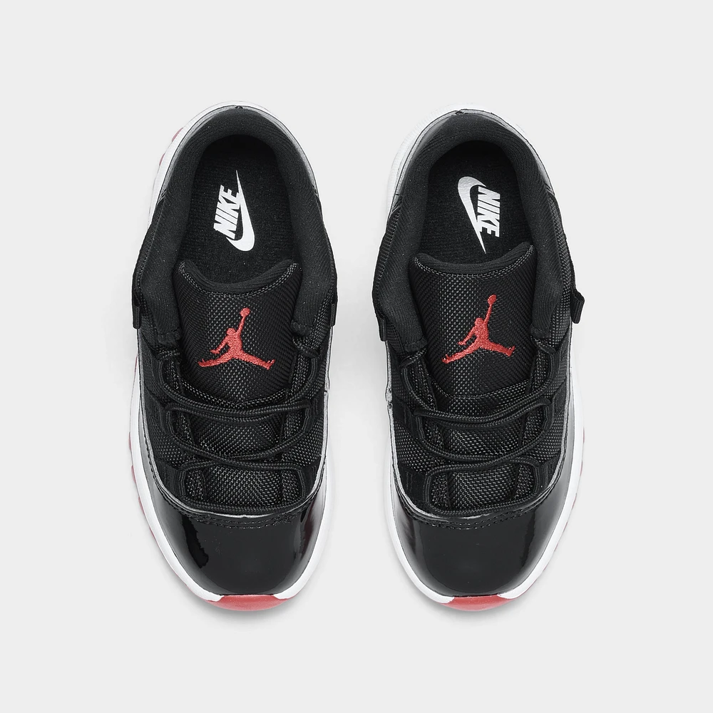 Jordan 11 Retro Low TD Black / Varsity Red - White