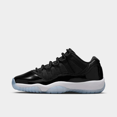 Jordan 11 Retro Low GS Black / Varsity Royal - White