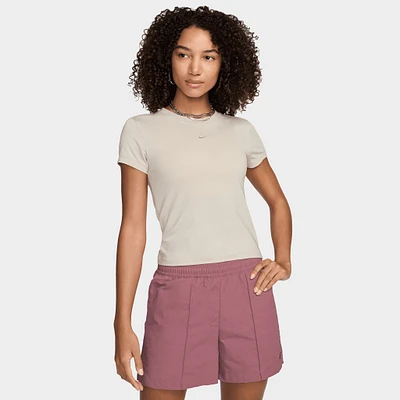 Nike Sportswear Women's Mod Crop T-Shirt Lt Orewood Brn / Bn