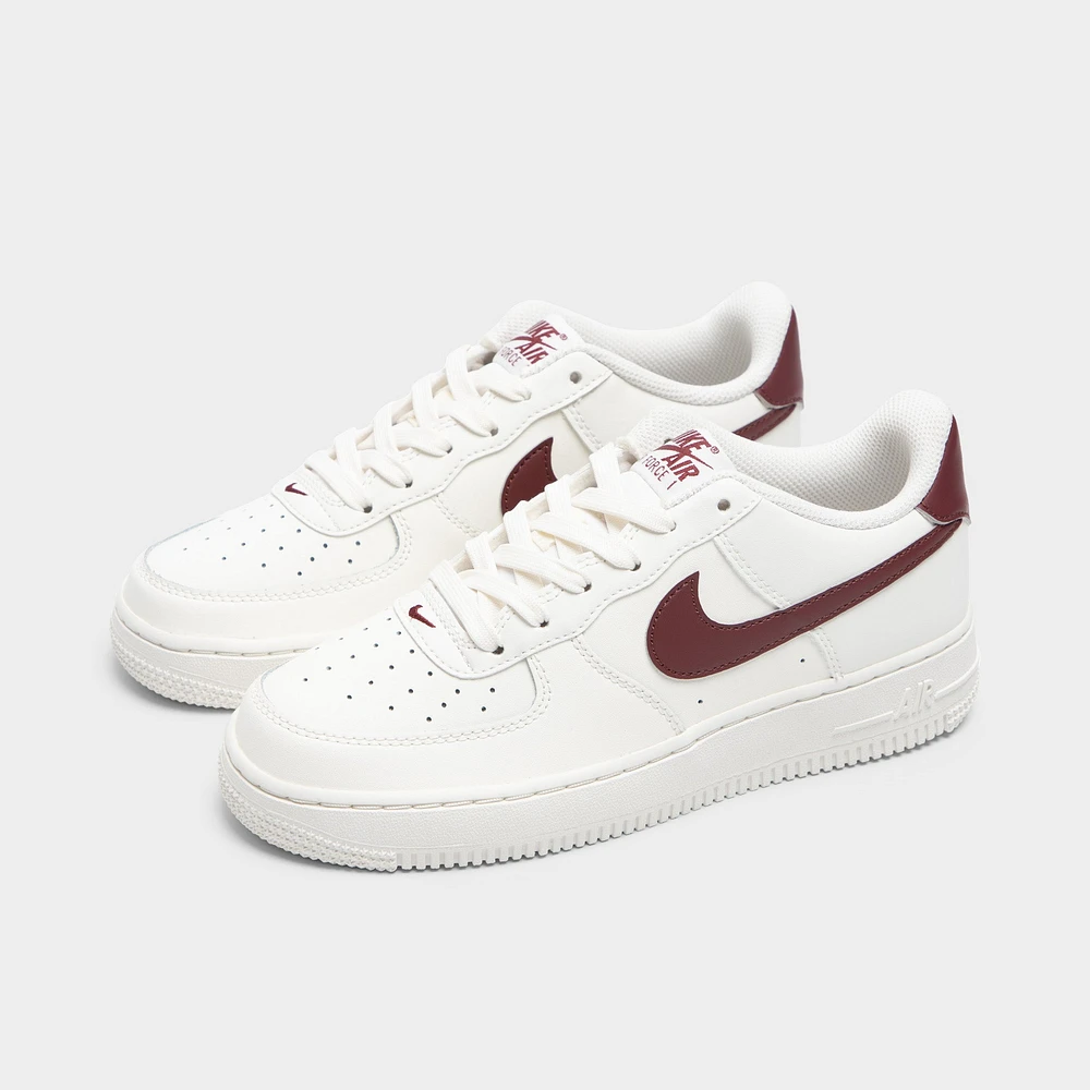 Nike Air Force 1 GS Sail / Dark Team Red