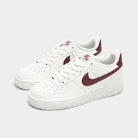 Nike Air Force 1 GS Sail / Dark Team Red