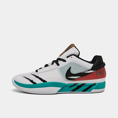 Nike Ja 1 Scratch White / Black - Turbo Green