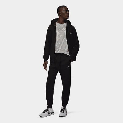 Jordan Brooklyn Fleece Joggers Black / White