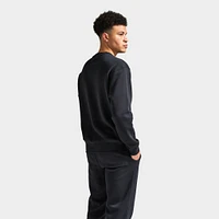 Jordan Brooklyn Fleece Crewneck Black / White