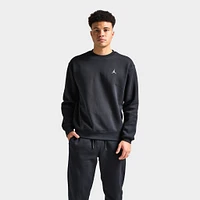 Jordan Brooklyn Fleece Crewneck Black / White