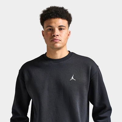 Jordan Brooklyn Fleece Crewneck Black / White