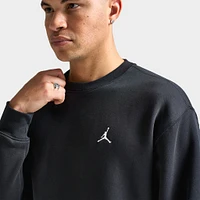 Jordan Brooklyn Fleece Crewneck Black / White