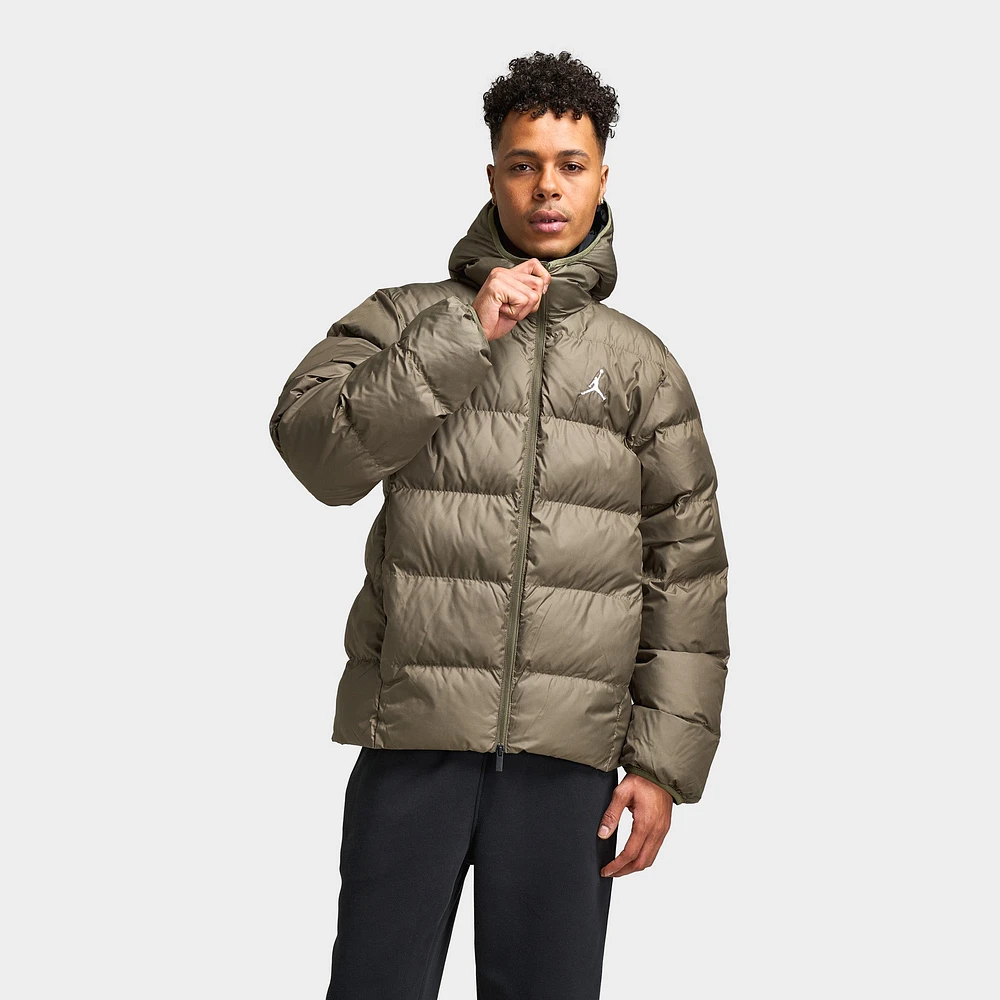 Jordan Brooklyn Puffer Jacket Medium Olive / Black