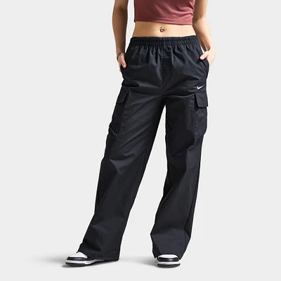 Nike Sportswear Women's Mid-Rise Cargo Pants Black / White