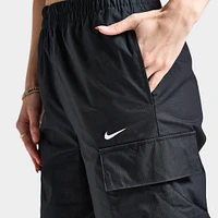 Nike Sportswear Women's Mid-Rise Cargo Pants Black / White