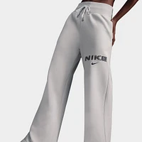 Nike Sportswear Women's High-Waisted Logo Pants / Lt Orewood Brown