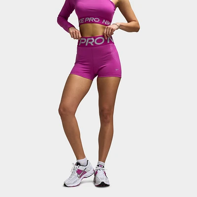 Nike Pro Sculpt Women's Dri-FIT 3" High-Rise Shorts / Pink