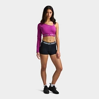 W NP DF SHINE CROP TOP