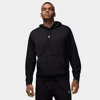 Jordan Dri-FIT Sport Crossover Fleece Pullover Hoodie Black / White