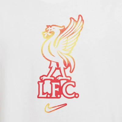 Nike Juniors' Liverpool FC Crest T-shirt / White