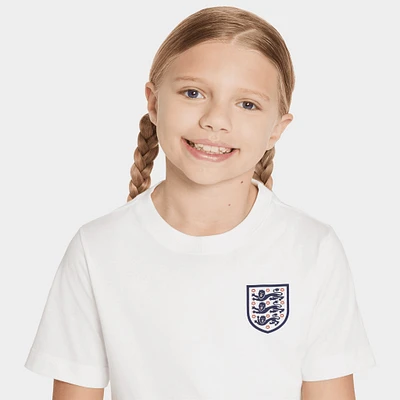 Nike Juniors'  England Crest T-shirt / White