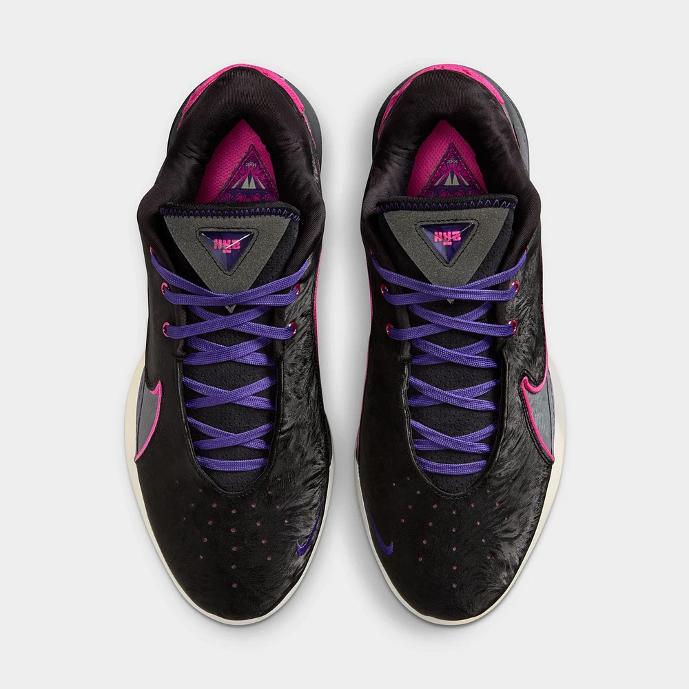 Nike LeBron XXII Black / Laser Fuchsia - Dark Grey