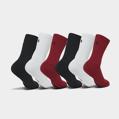 Jordan Everyday Crew Socks (6 Pack) / Multi-Color