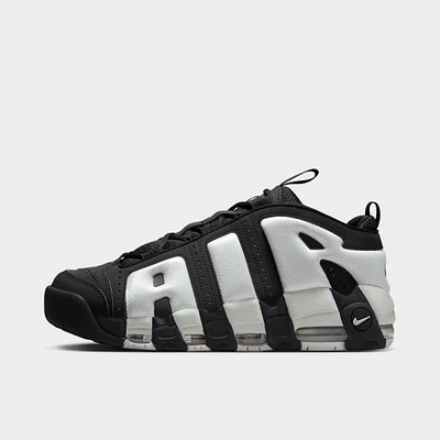Nike Air More Uptempo Low Black / Photon Dust - Metallic Silver