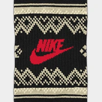 Nike Everyday Essentials Fair Isle Crew Socks Black / Coconut Milk