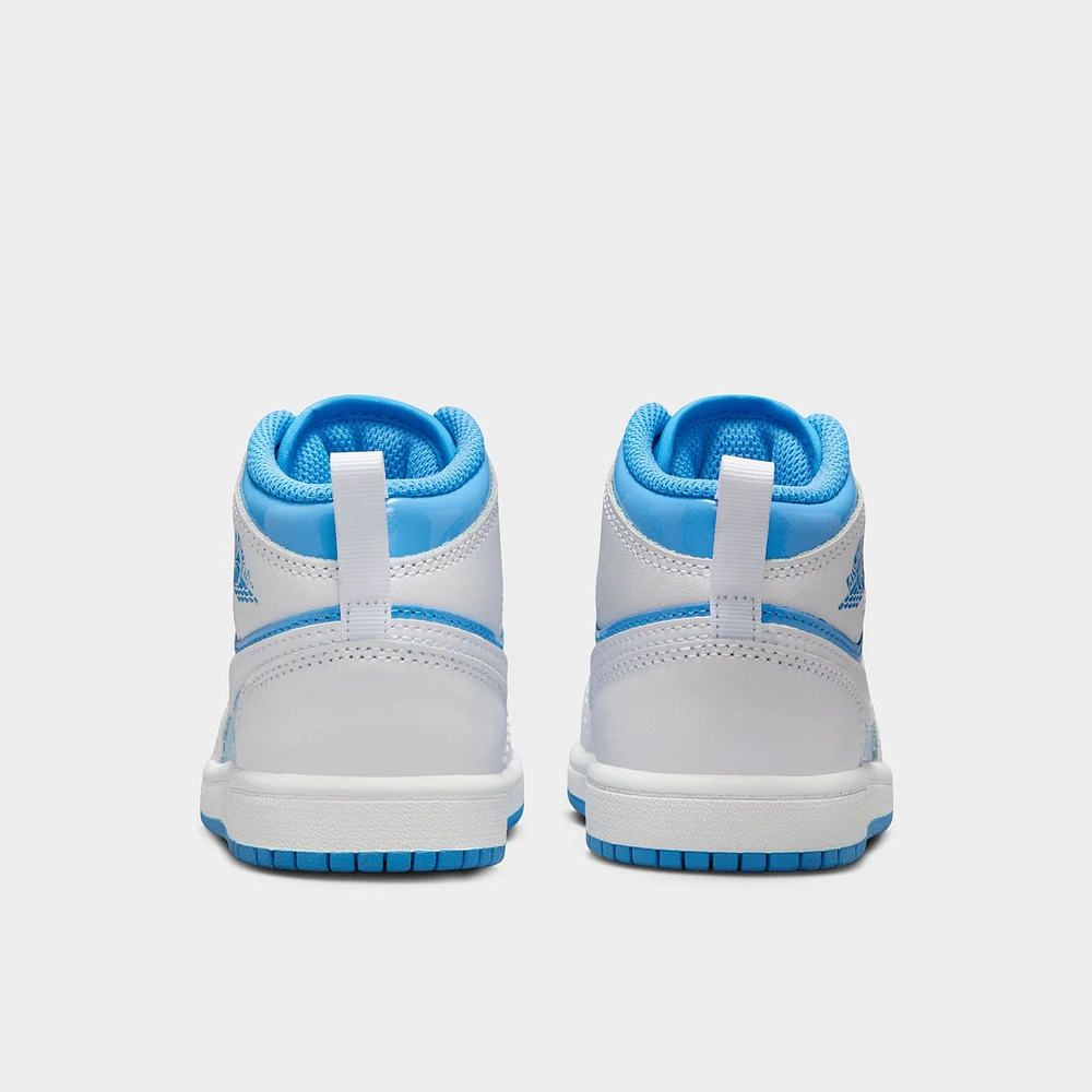 Jordan 1 Mid PS White / Legend Blue