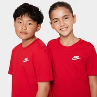Nike Sportswear Juniors' Embroidered Futura T-Shirt / University Red