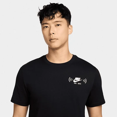 Nike Sportswear 'Swoosh FM' Graphic T-Shirt / Black