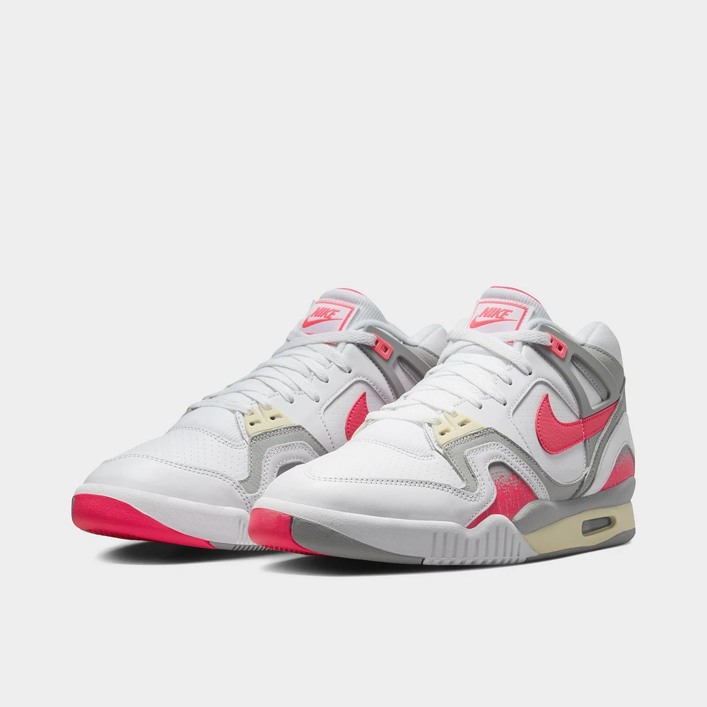 Nike Air Tech Challenge II QS White / Racer Pink - Light Smoke Grey