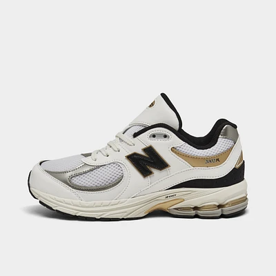 New Balance Juniors' 2002R White / Black - Gold