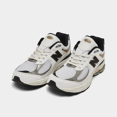 New Balance Juniors' 2002R White / Black - Gold