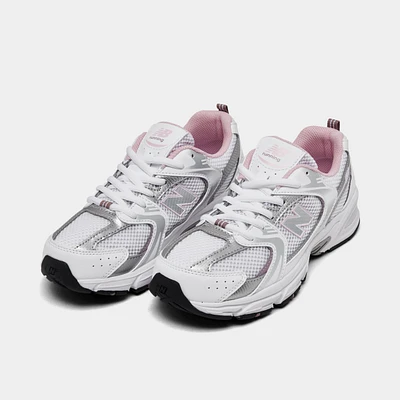 New Balance Juniors' 530 White / Silver - Pink